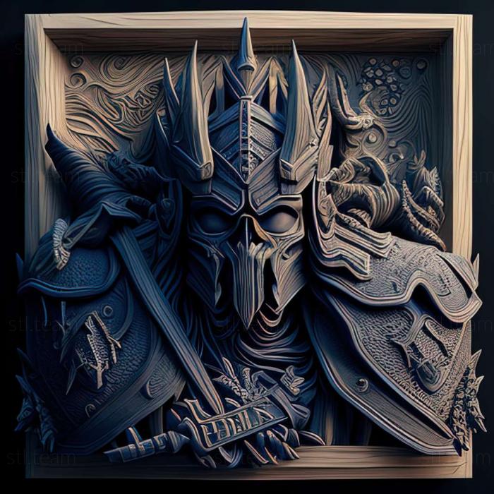 3D модель Гра World of Warcraft Wrath of the Lich King (STL)